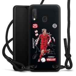 Carry Case Black Line Fabric black/matt black