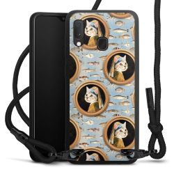 Carry Case Black Line Fabric black/matt black