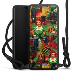 Carry Case Black Line Fabric black/matt black