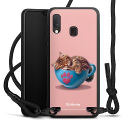 Carry Case Black Line Fabric black/matt black