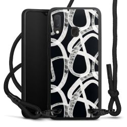 Carry Case Black Line Fabric black/matt black