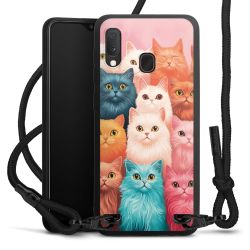 Carry Case Black Line Fabric black/matt black