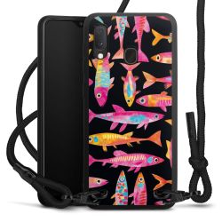 Carry Case Black Line Fabric black/matt black