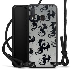 Carry Case Black Line Fabric black/matt black