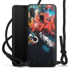 Carry Case Black Line Fabric black/matt black