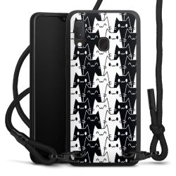 Carry Case Black Line Fabric black/matt black