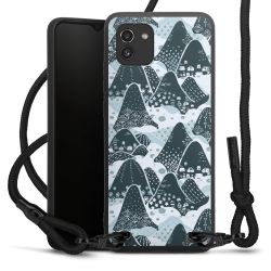 Carry Case Black Line Fabric black/matt black