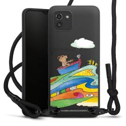 Carry Case Black Line Fabric black/matt black