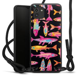 Carry Case Black Line Fabric black/matt black