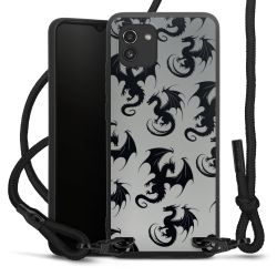 Carry Case Black Line Fabric black/matt black