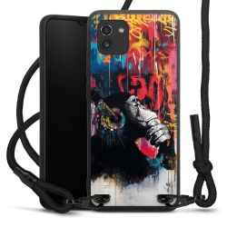 Carry Case Black Line Fabric black/matt black