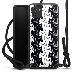 Carry Case Black Line Fabric black/matt black