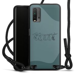 Carry Case Black Line Fabric black/matt black