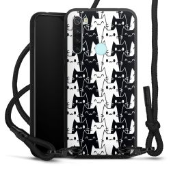 Carry Case Black Line Fabric black/matt black