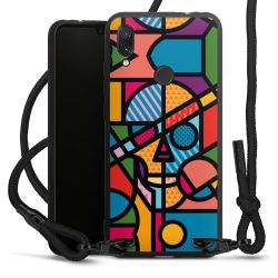 Carry Case Black Line Fabric black/matt black