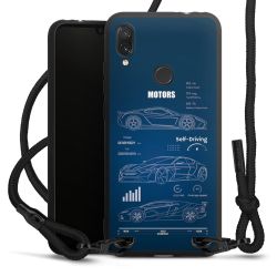 Carry Case Black Line Fabric black/matt black