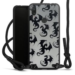 Carry Case Black Line Fabric black/matt black