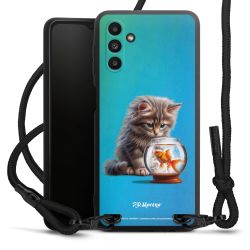 Carry Case Black Line Fabric black/matt black