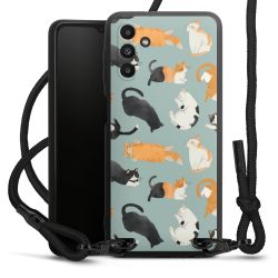 Carry Case Black Line Fabric black/matt black