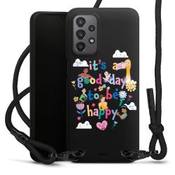 Carry Case Black Line Fabric black/matt black