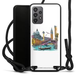 Carry Case Black Line Fabric black/matt black