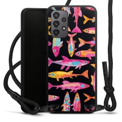 Carry Case Black Line Fabric black/matt black