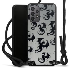 Carry Case Black Line Fabric black/matt black