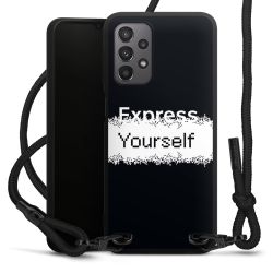 Carry Case Black Line Fabric black/matt black