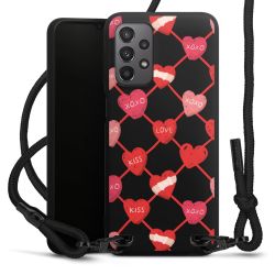 Carry Case Black Line Fabric black/matt black