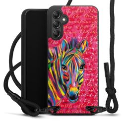 Carry Case Black Line Fabric black/matt black