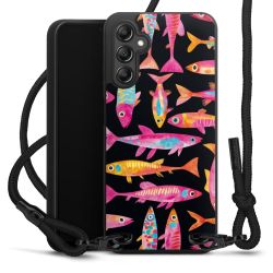 Carry Case Black Line Fabric black/matt black