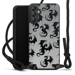 Carry Case Black Line Fabric black/matt black