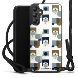 Carry Case Black Line Fabric black/matt black