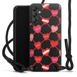 Carry Case Black Line Fabric black/matt black