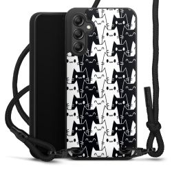 Carry Case Black Line Fabric black/matt black