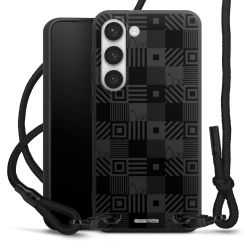 Carry Case Black Line Fabric black/matt black