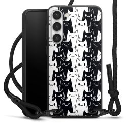 Carry Case Black Line Fabric black/matt black