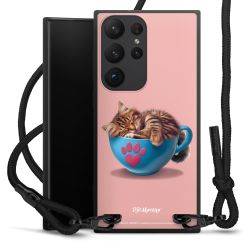 Carry Case Black Line Fabric black/matt black