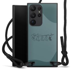 Carry Case Black Line Fabric black/matt black