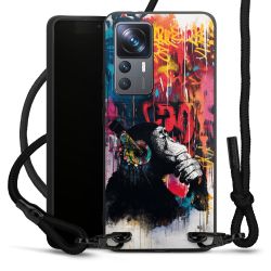 Carry Case Black Line Fabric black/matt black