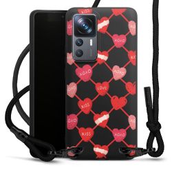 Carry Case Black Line Fabric black/matt black