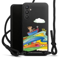 Carry Case Black Line Fabric black/matt black