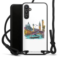 Carry Case Black Line Fabric black/matt black