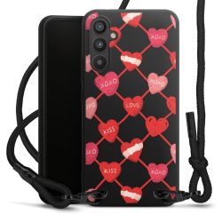 Carry Case Black Line Fabric black/matt black