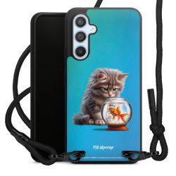 Carry Case Black Line Fabric black/matt black