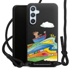 Carry Case Black Line Fabric black/matt black