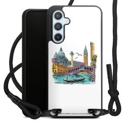 Carry Case Black Line Fabric black/matt black