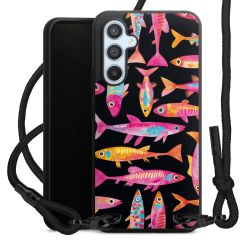 Carry Case Black Line Fabric black/matt black