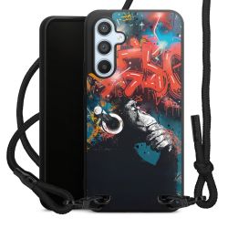 Carry Case Black Line Fabric black/matt black