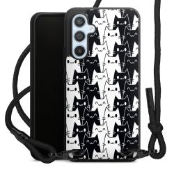 Carry Case Black Line Fabric black/matt black